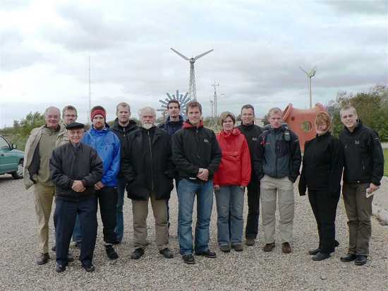 Energy technical group visit the Folkecenter