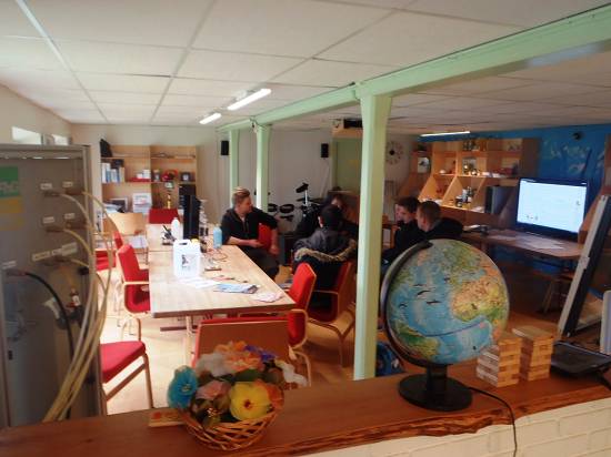 Vordingborg school visit Nordic Folkecenter for Renewable Energy