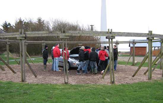 Svankjaer Continuation School visits Nordic Folkecenter for Renewable Energy